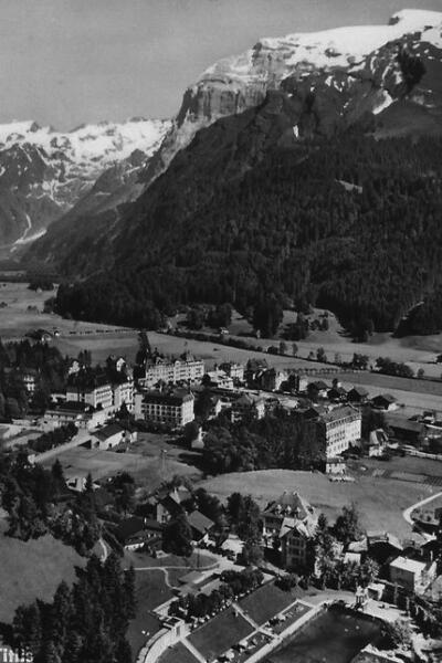 historisches Foto Engelberg